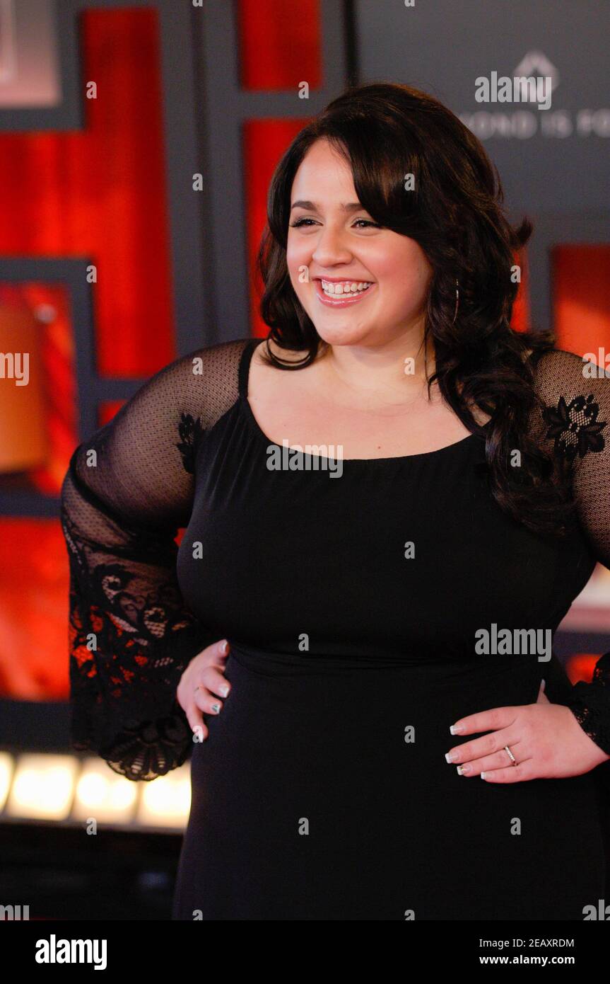 Nikki Blonsky attends arrivals at the 13th Critics&rsquo; Choice Awards at