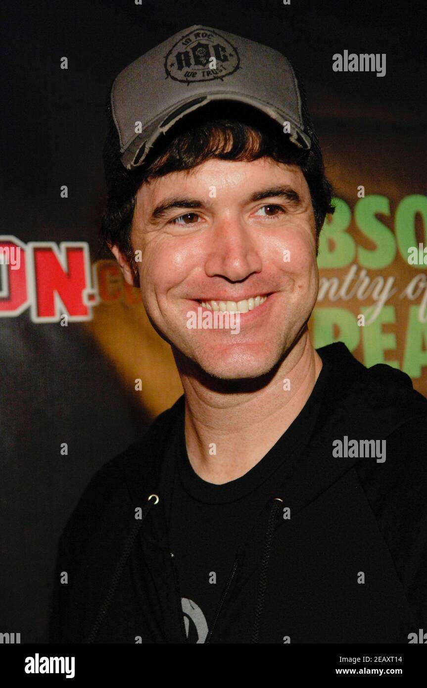 Tom Anderson of Myspace attends arrivals at Perez Hilton’s 20th