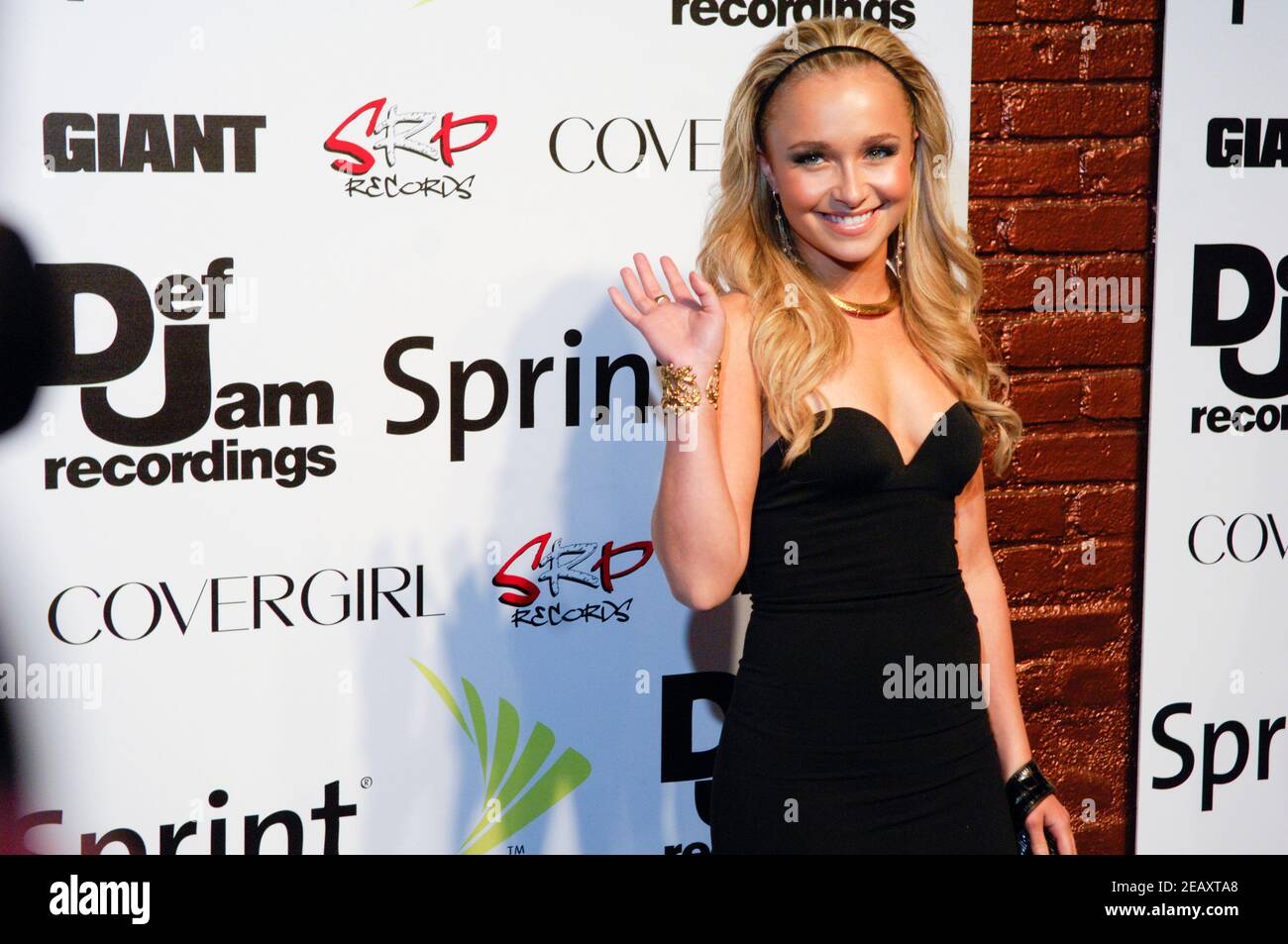 Singer / Actress Hayden Panettiere attends arrivals at Jay-Z and GIANT Magazine's MTV Movie Awards After Party at Sugar on June 3, 2007 in Los Angeles, California. Stock Photo