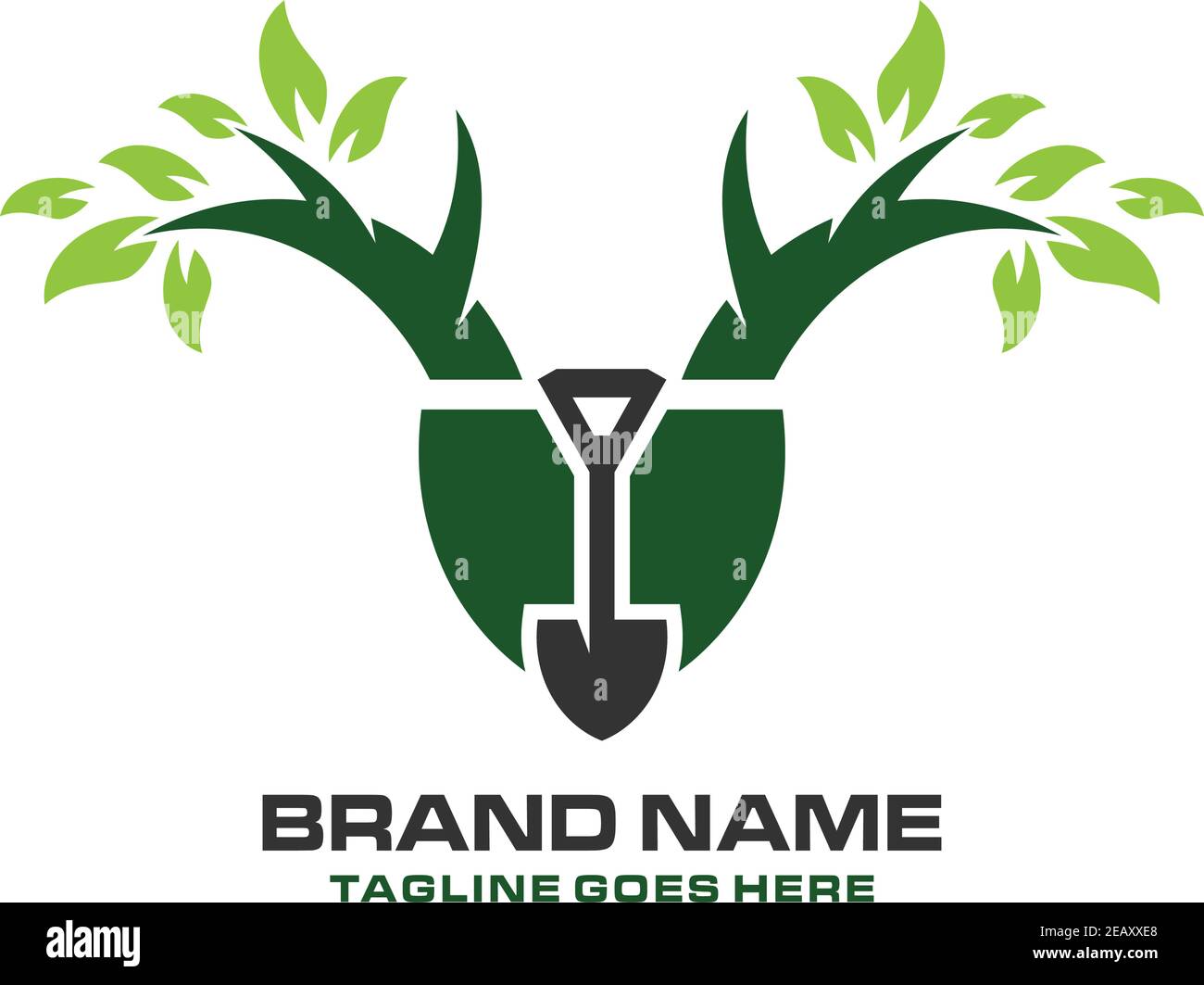 tree planting logo your company Stock Vector Image & Art - Alamy