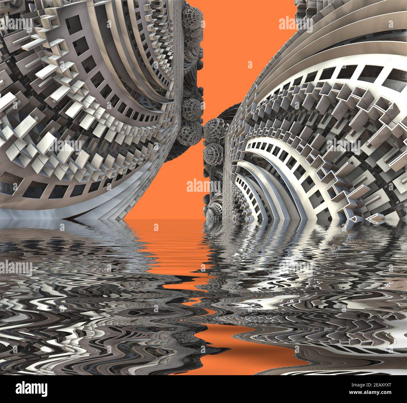 Computer generated 3D illustration artwork Stock Photo - Alamy