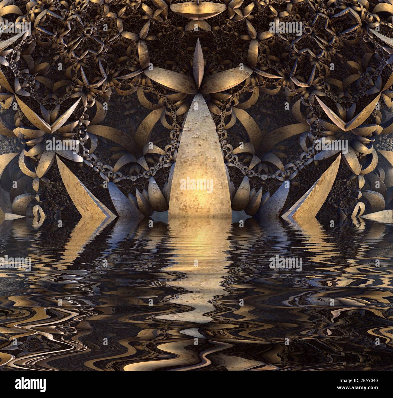 Computer generated 3D illustration artwork Stock Photo - Alamy