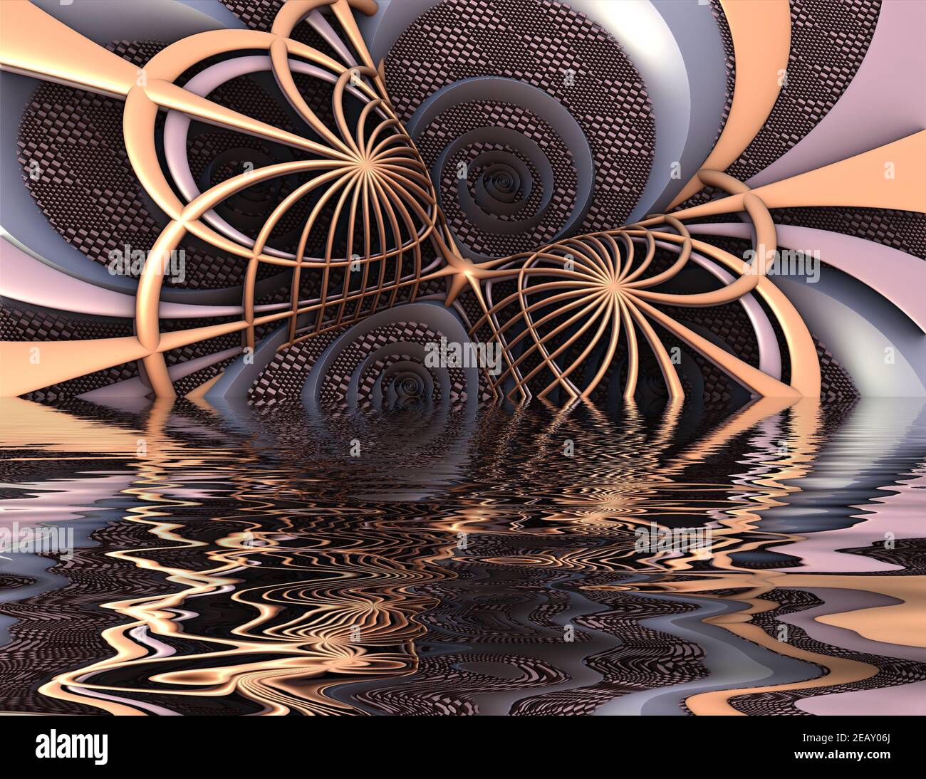 Computer generated 3D illustration artwork Stock Photo - Alamy