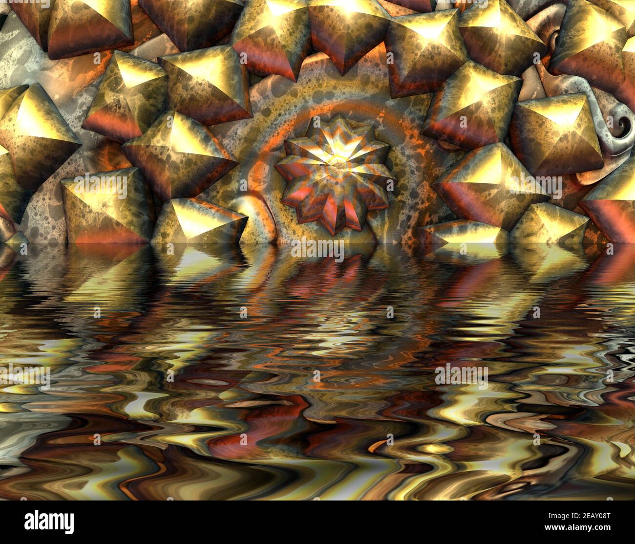 Computer generated 3D illustration artwork Stock Photo - Alamy