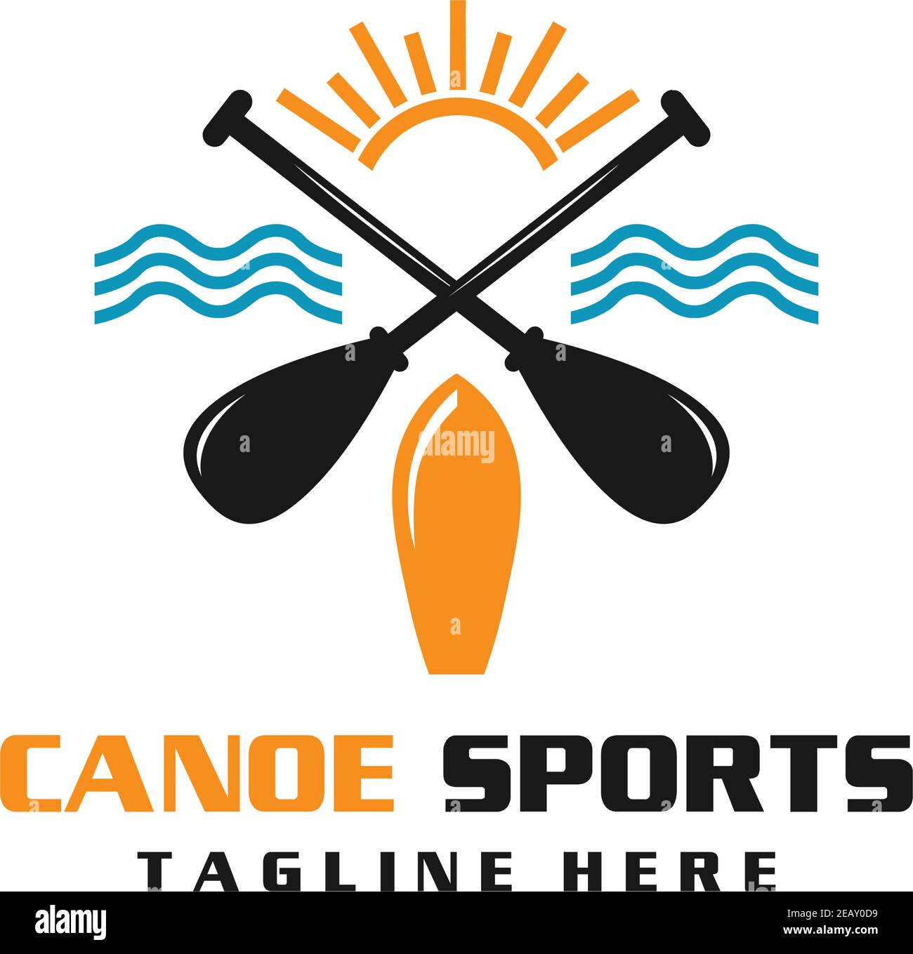 canoe sports logo your company Stock Vector Image & Art Alamy