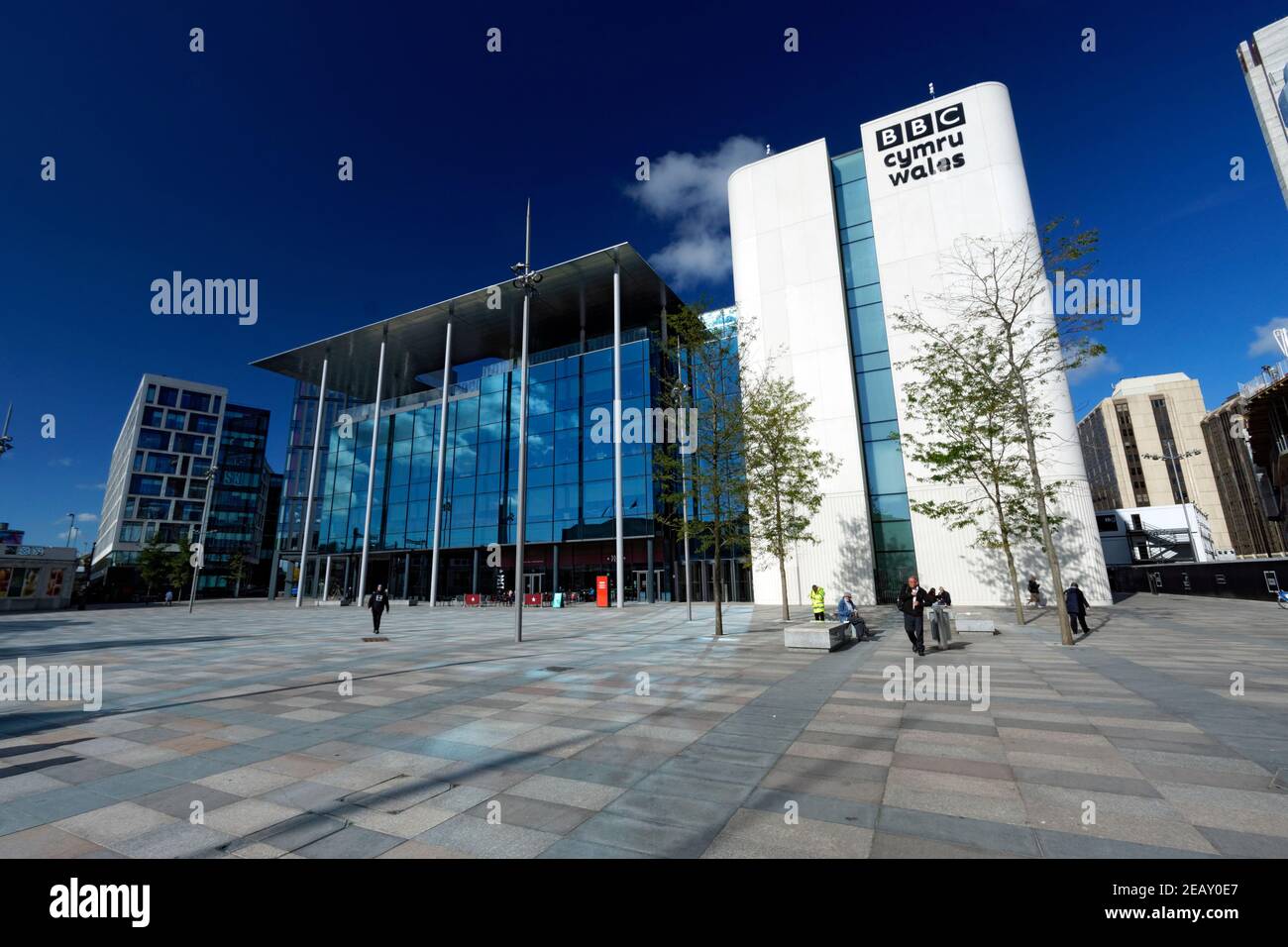 BBC Wales staff start move to new Cardiff headquarters - BBC News