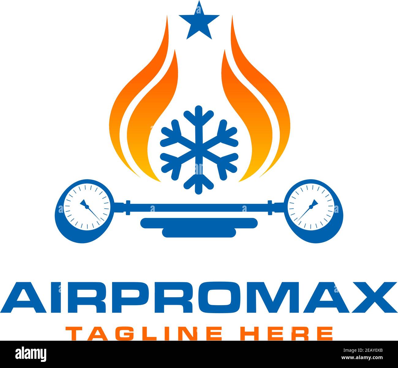 cooling logo your company Stock Vector Image & Art - Alamy