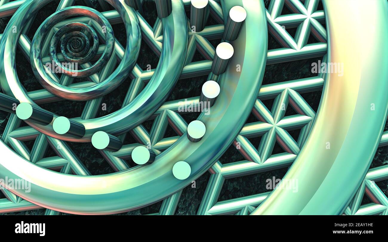 Computer generated 3D illustration artwork Stock Photo - Alamy