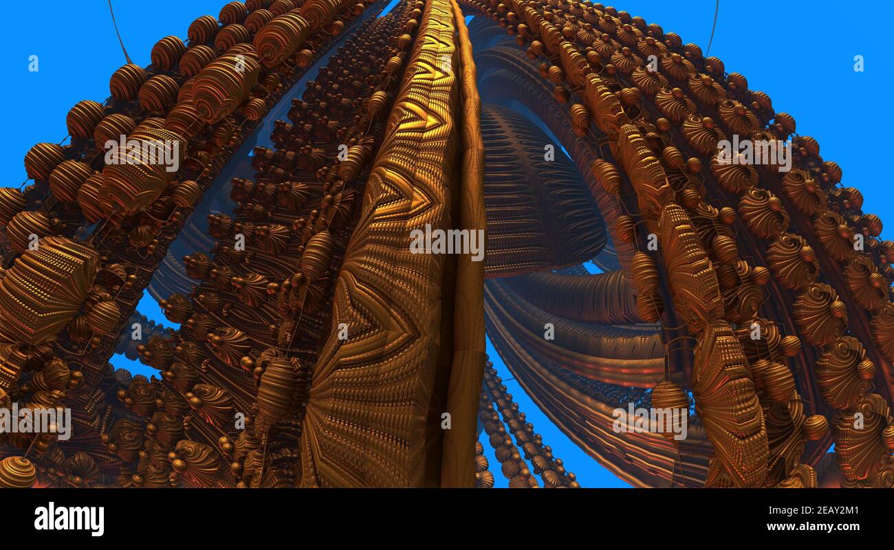 Computer generated 3D illustration artwork Stock Photo - Alamy