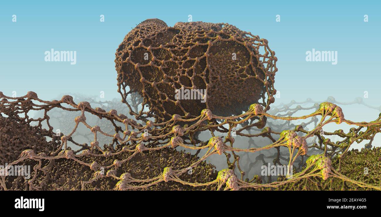 Computer generated 3D illustration artwork Stock Photo - Alamy