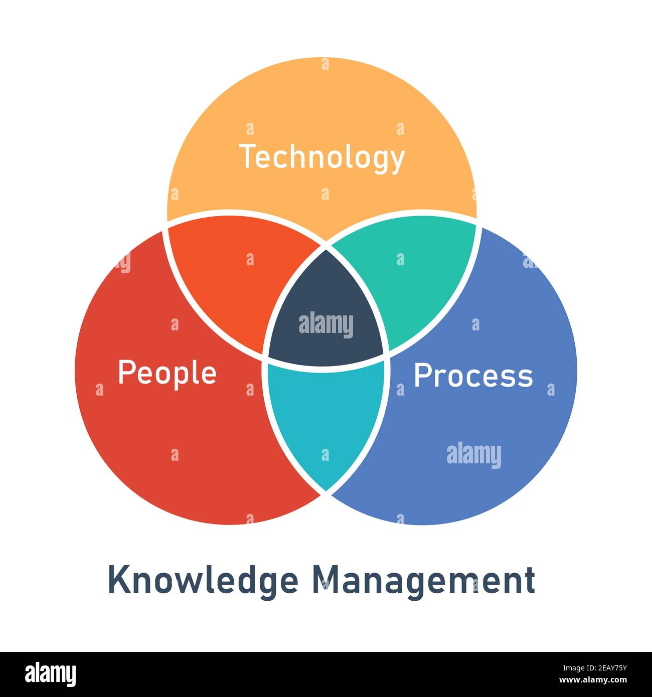 Knowledge Management Process Diagram