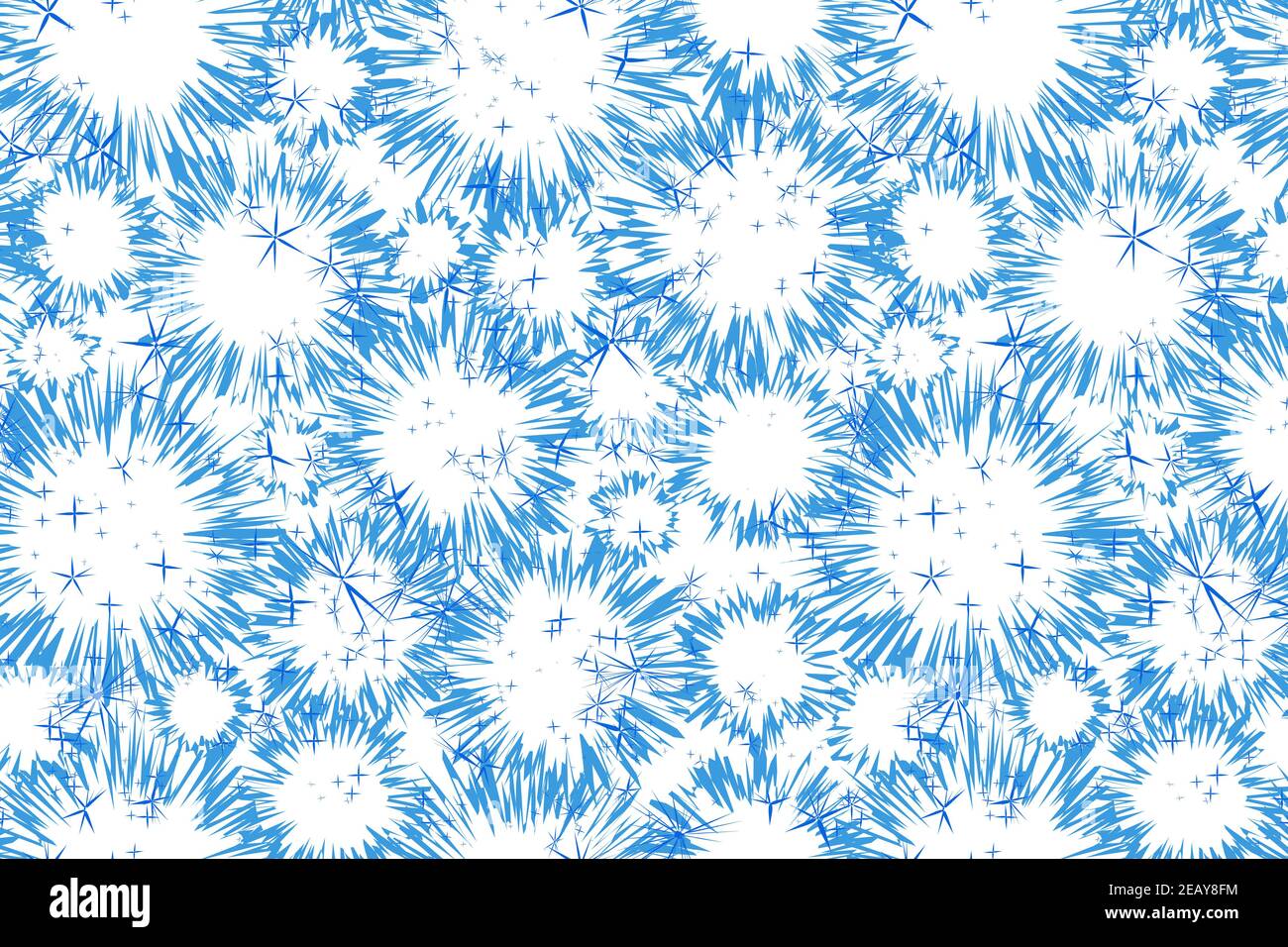 Sharp frosted seamless pattern Stock Vector