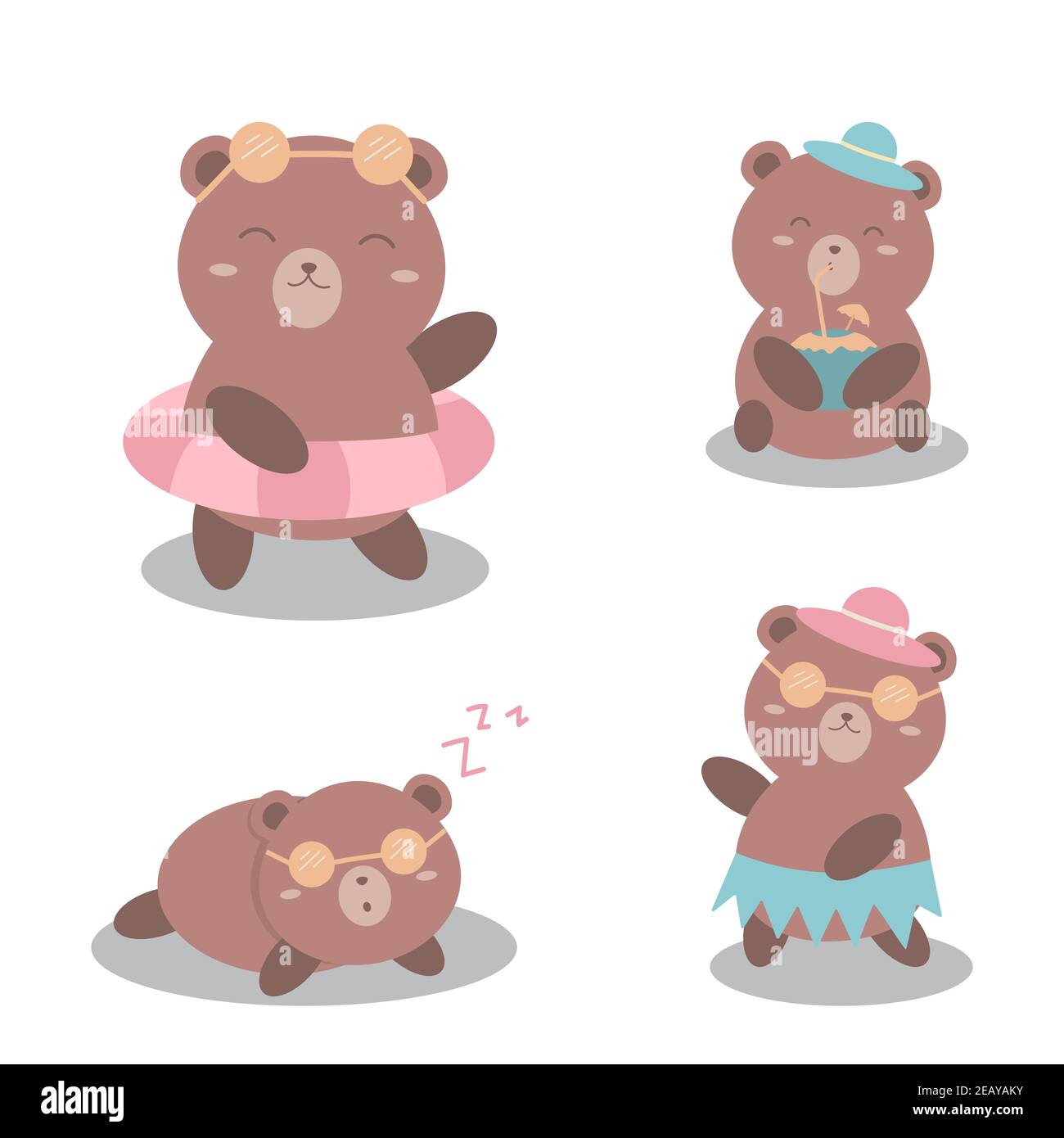 Little Bear Playing Various Poses Cartoon Character Set Stock Vector Image Art Alamy Little Bear Playing Various Poses Cartoon Character Set Stock Vector Image Art Alamy