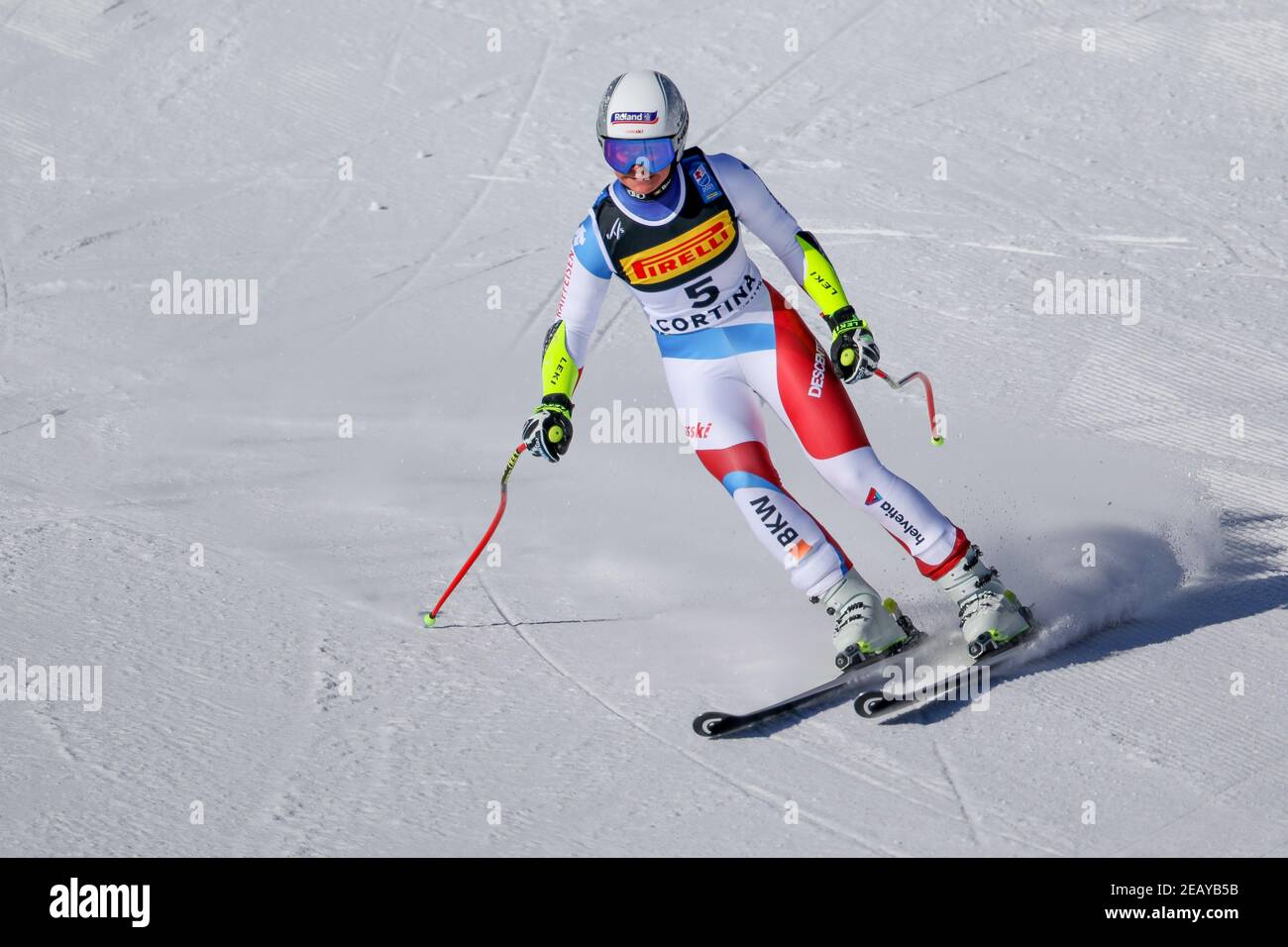 Olympia delle Tofane, Cortina (BL), Italy, 11 Feb 2021, Corinne SUTER