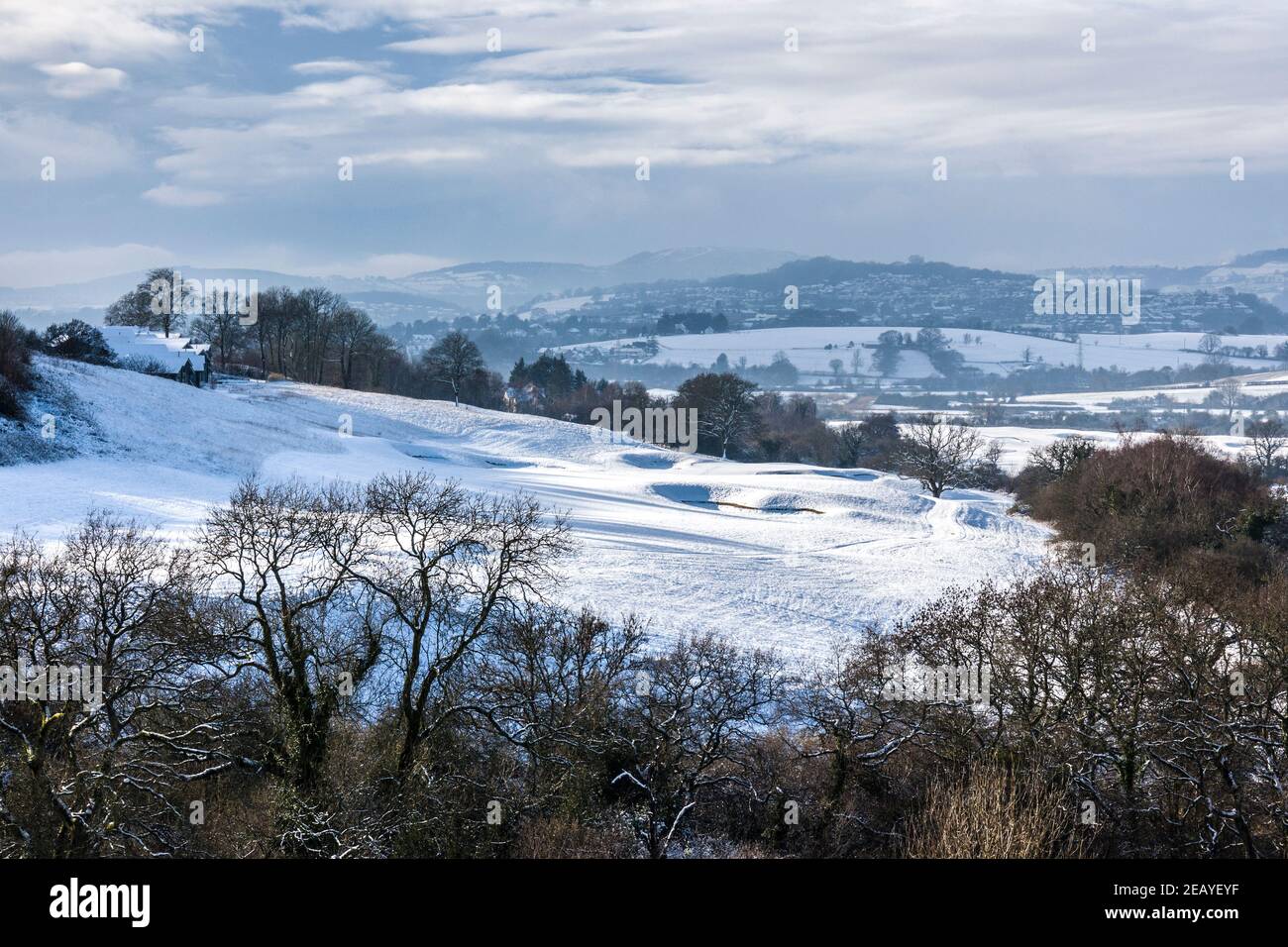 2010 course at Celtic Manor. Stock Photo