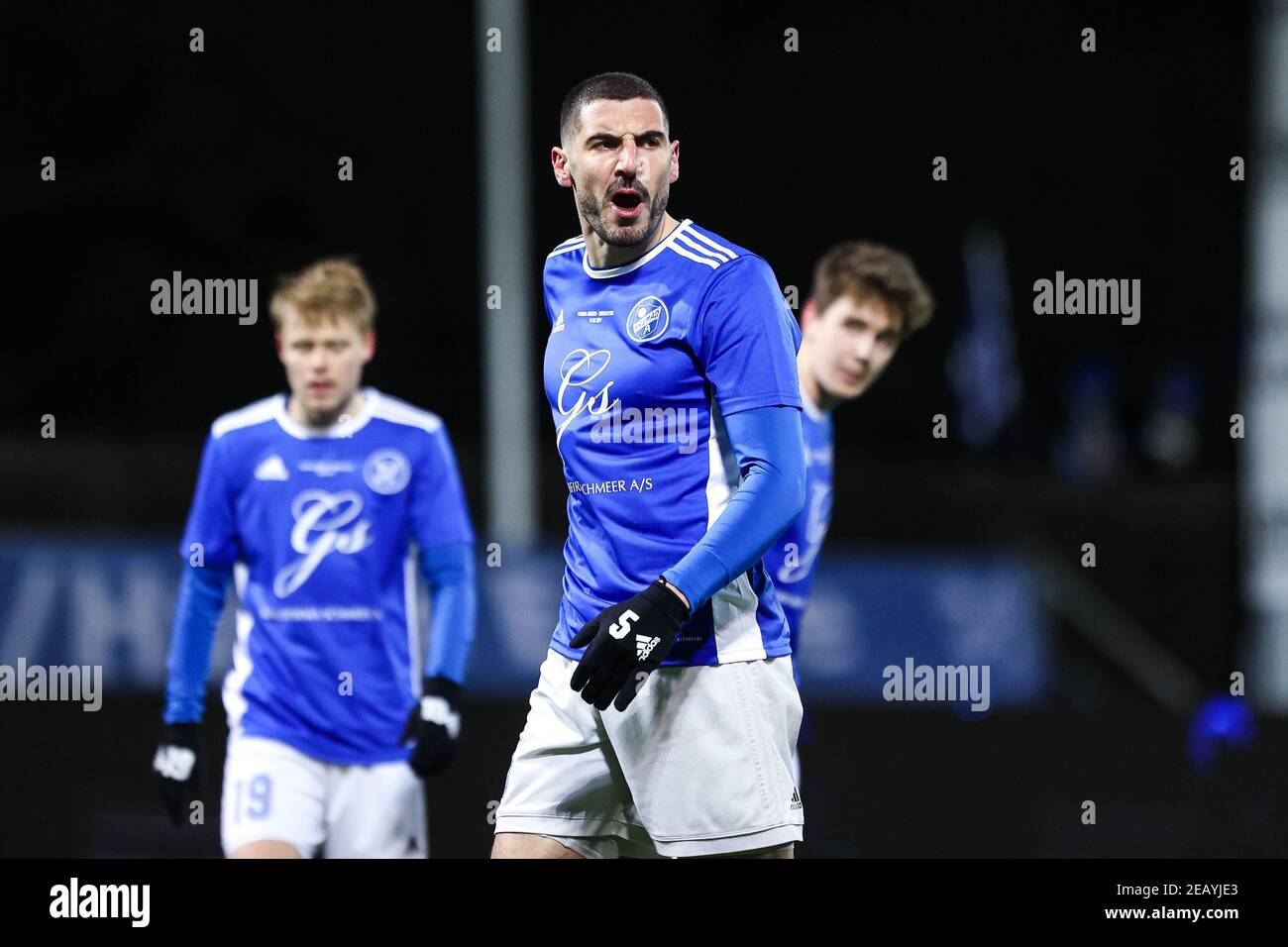 Copenhagen Denmark 10th Feb 21 Nemanja Cavnic 5 Of Fremad Amager Seen In The Sydbank Pokalen Match Between Fremad Amager And Soenderjyske In Sundby Idraetsprak In Copenhagen Photo Credit Gonzales Photo Alamy Live