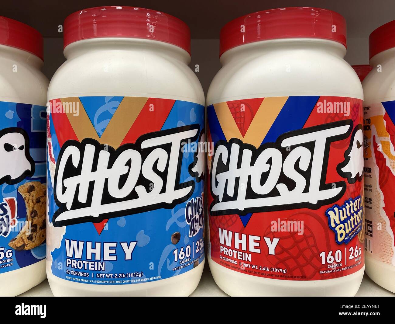 Ghost whey protein hires stock photography and images Alamy