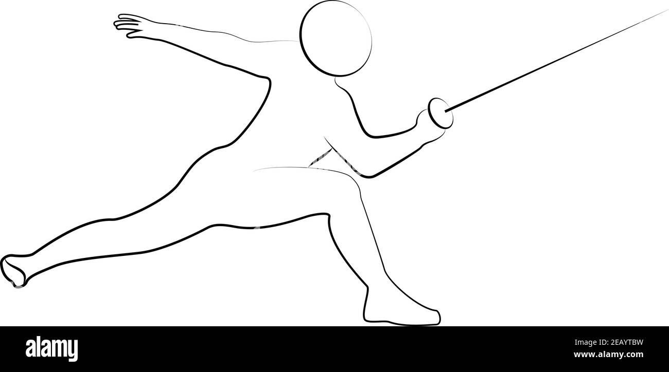 Fencing sabre sword isolated Black and White Stock Photos \u0026 Images - Alamy, image size:1300x724