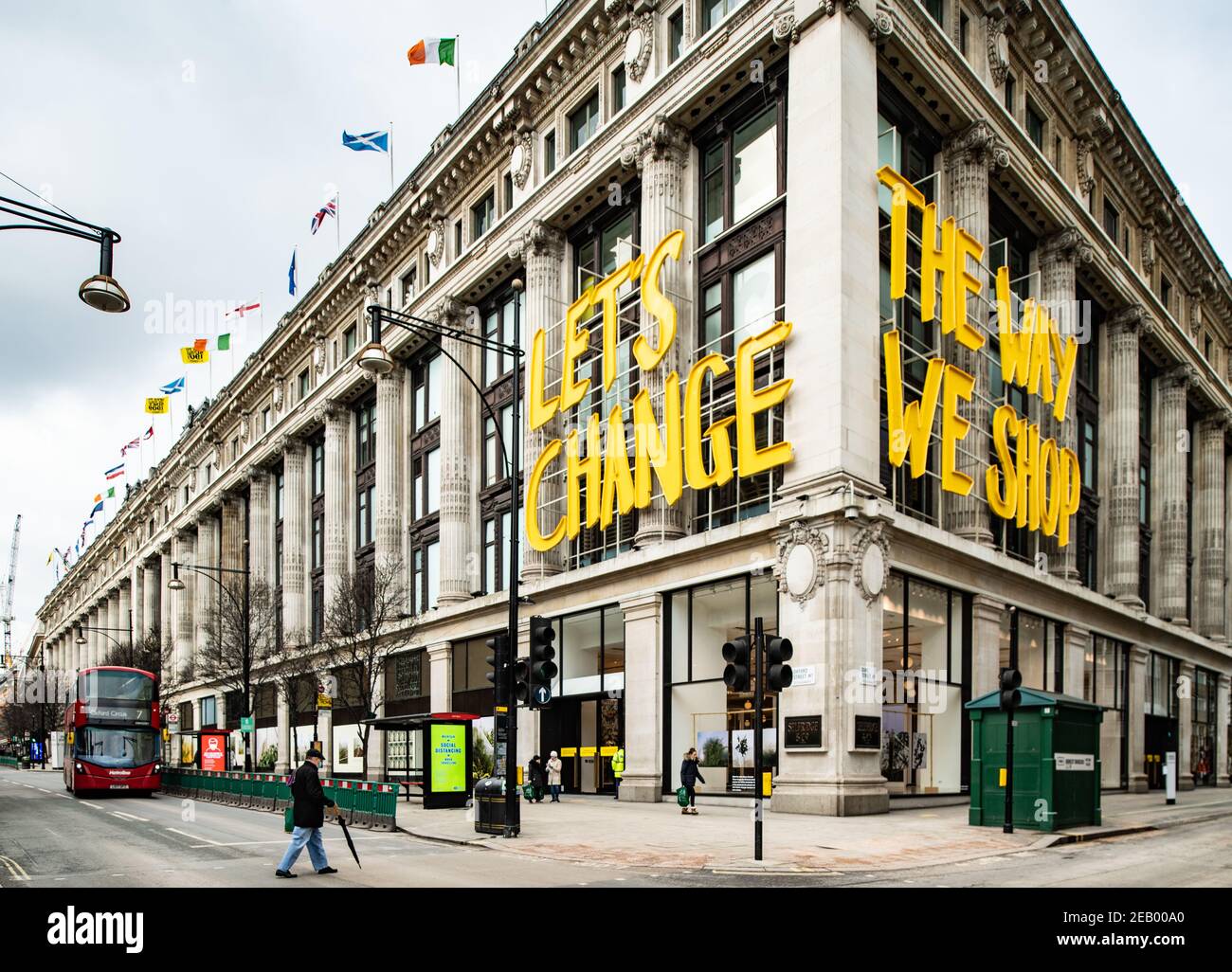 Selfridges Oxford Street High Resolution Stock Photography and Images