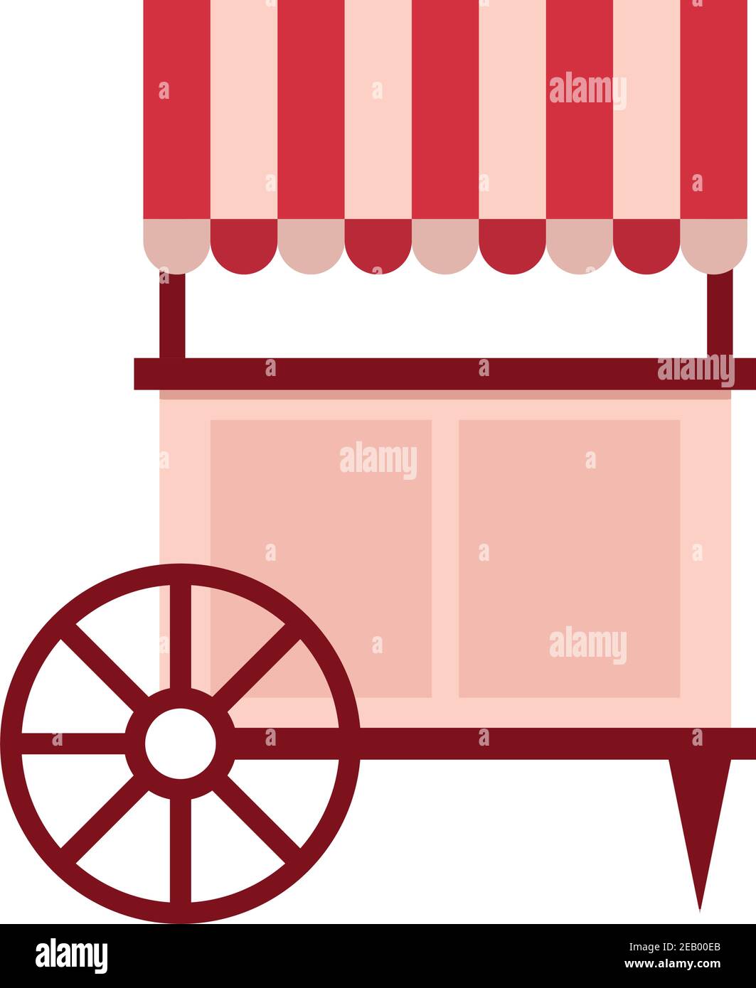 Carnival fair booth icon Stock Vector Images - Alamy