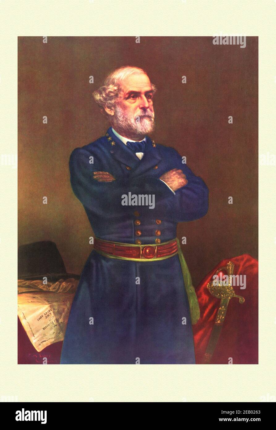 General Robert E. Lee Stock Photo - Alamy
