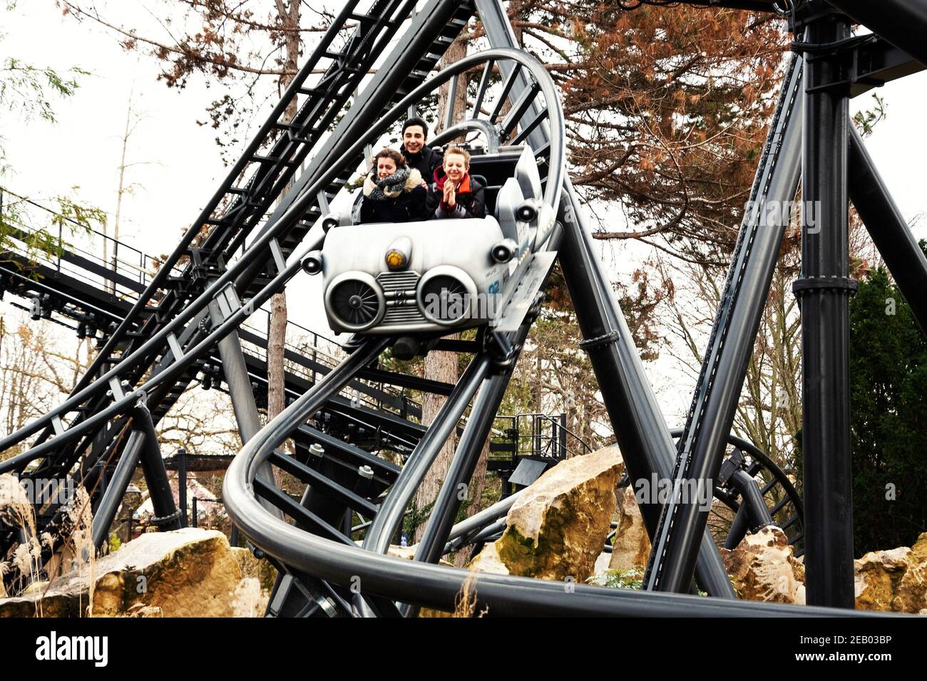 PARIS, FRANCE JANUARY 13, 2019 Renovated Jardin d’Acclimatation