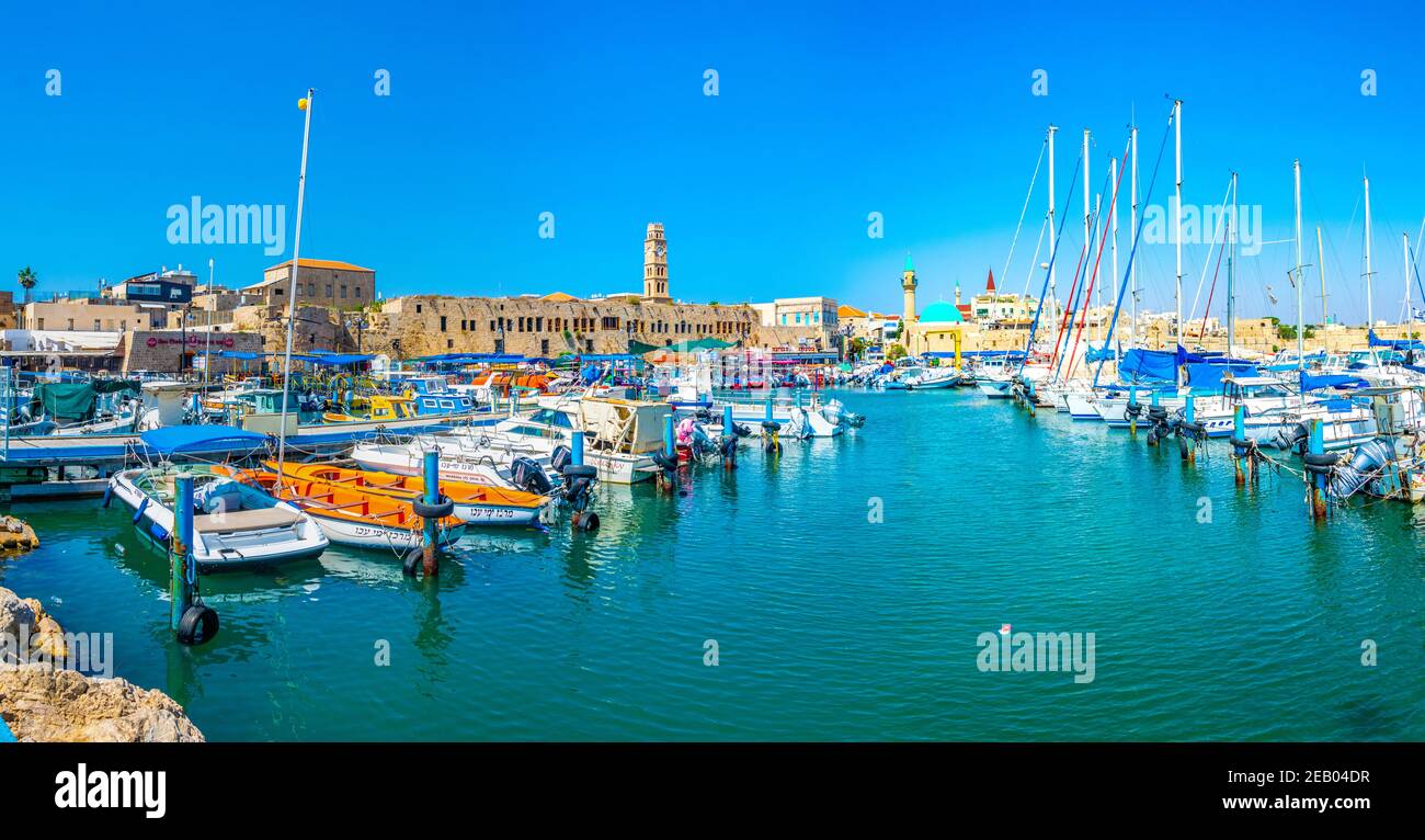 Acre lighthouse israel hi-res stock photography and images - Alamy
