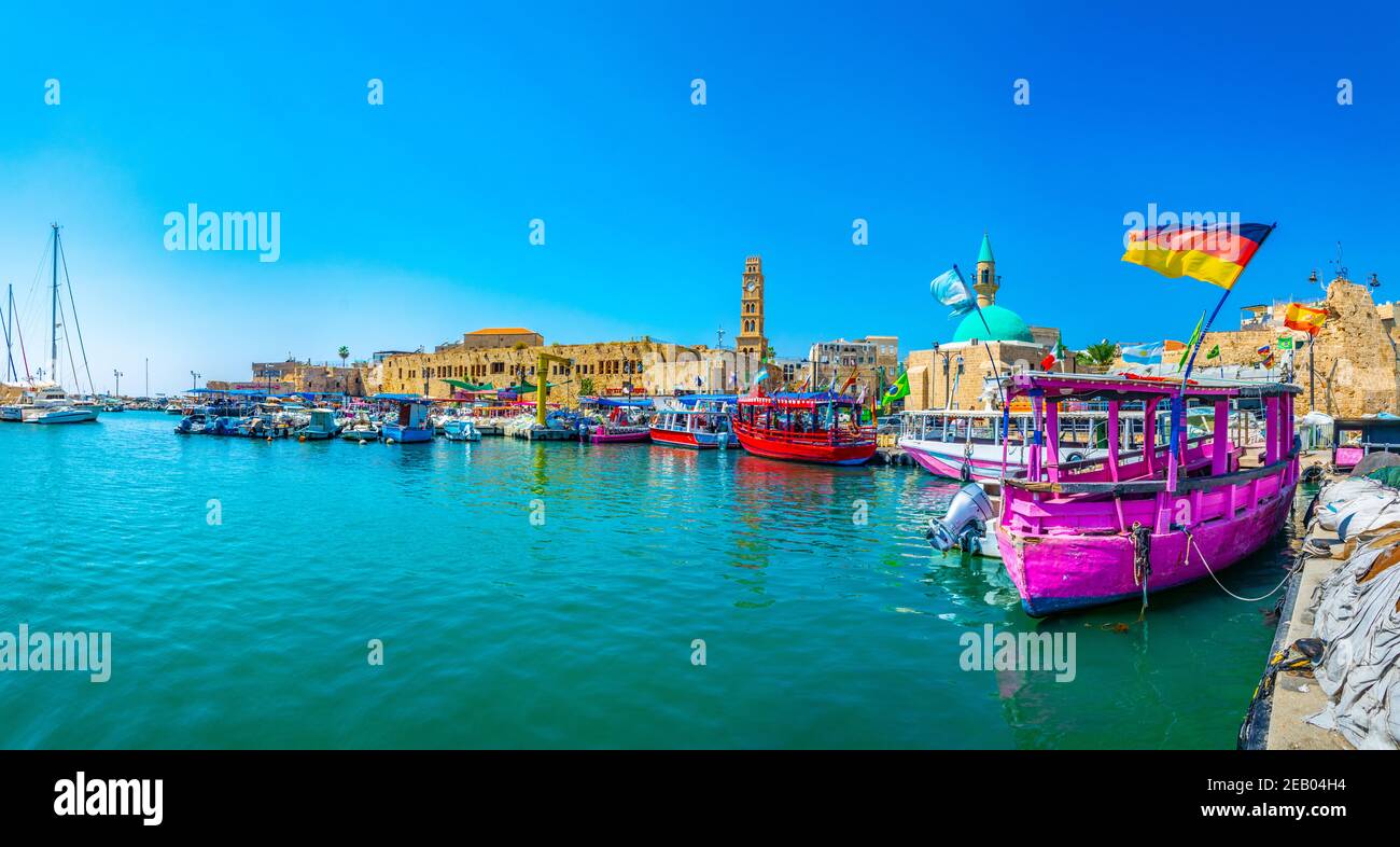Acre lighthouse israel hi-res stock photography and images - Alamy