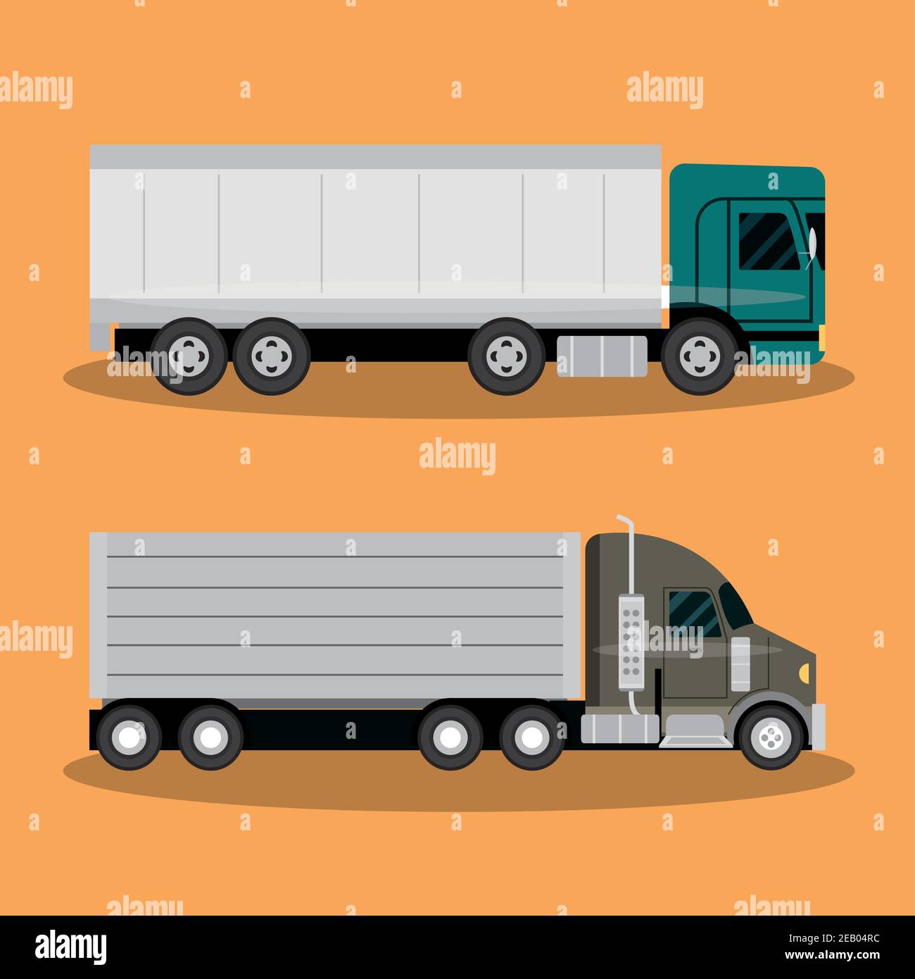 cargo truck transportation, delivery, fast delivery or logistic