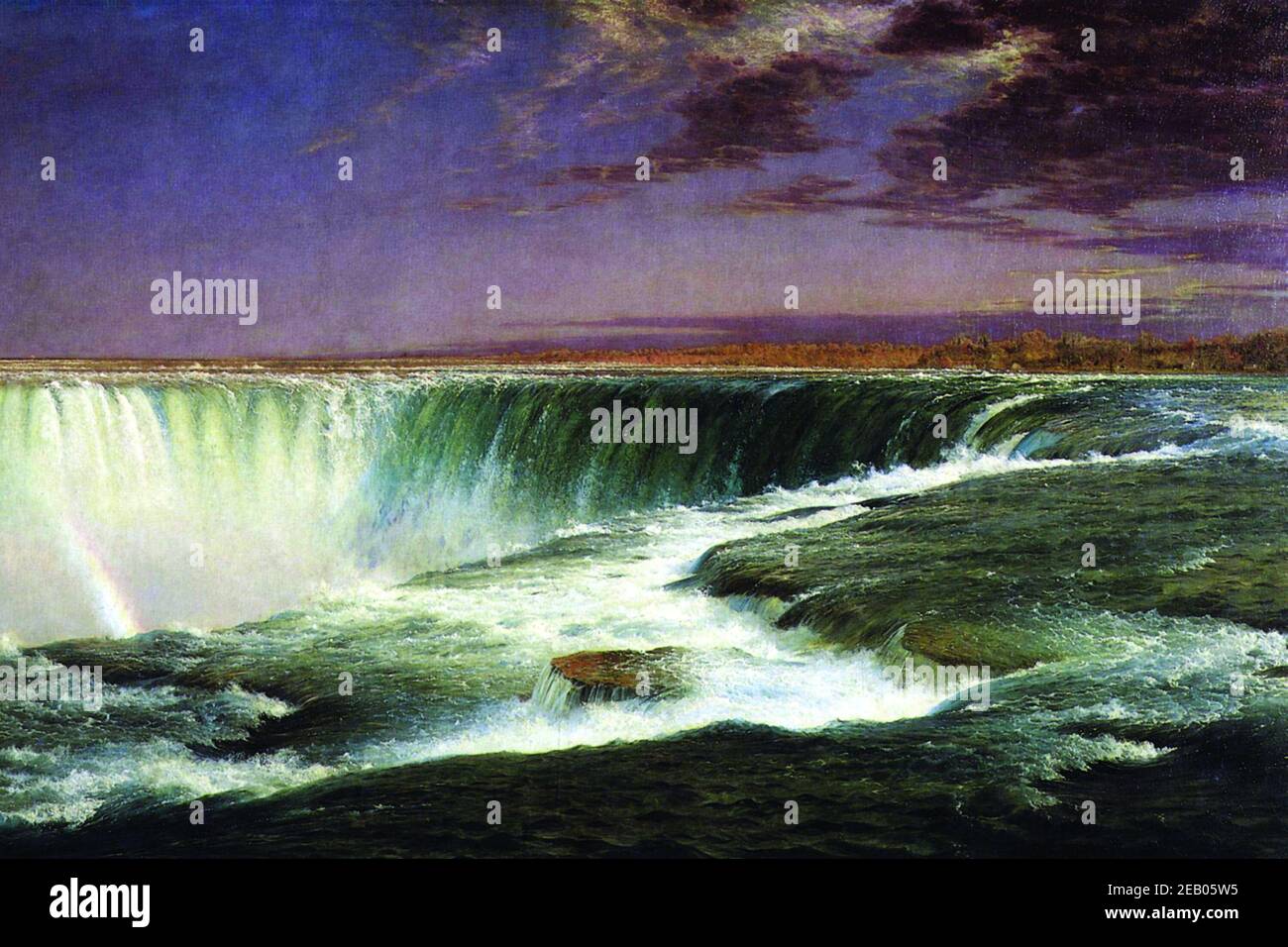 Niagara 1860 Stock Photo Alamy