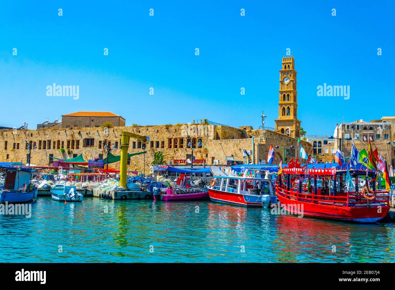 Acre lighthouse israel hi-res stock photography and images - Alamy
