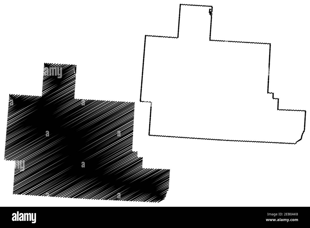 Map of athens ohio Stock Vector Images Alamy