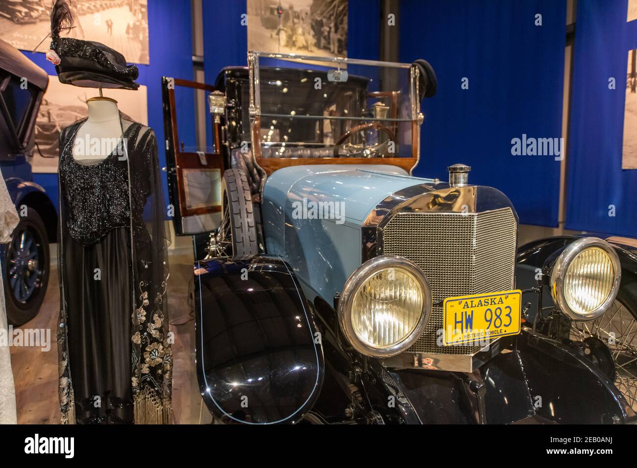 Fountainhead Antique Auto Museum in Fairbanks, Alaska Stock Photo Alamy