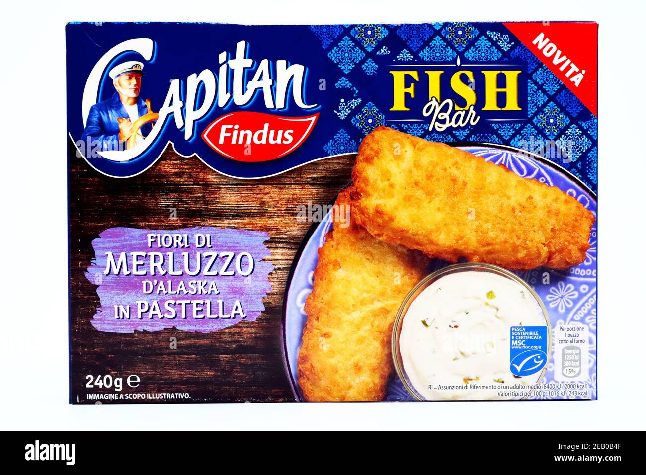 Captain FINDUS Fish Bar Alaskan Cod In Crispy Breadcrumbs Findus Is A 