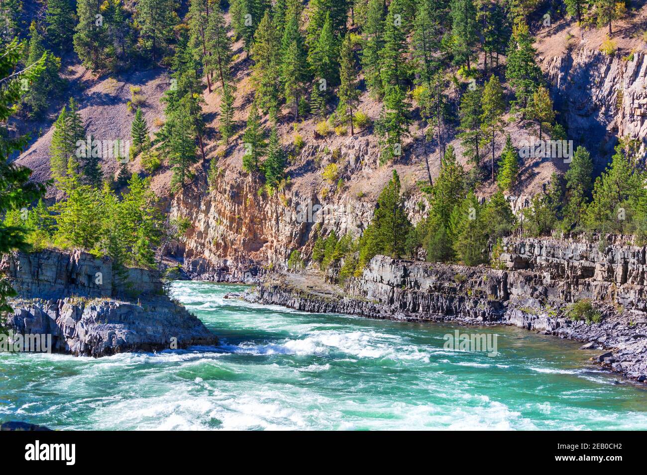 Usa montana libby kootenai river hi-res stock photography and images ...