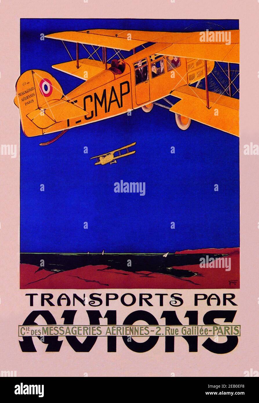 Transports par Avions Stock Photo - Alamy