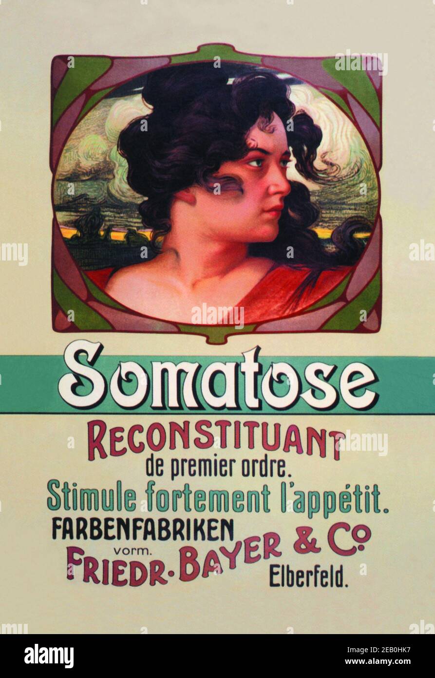 Somatose 1900 Stock Photo
