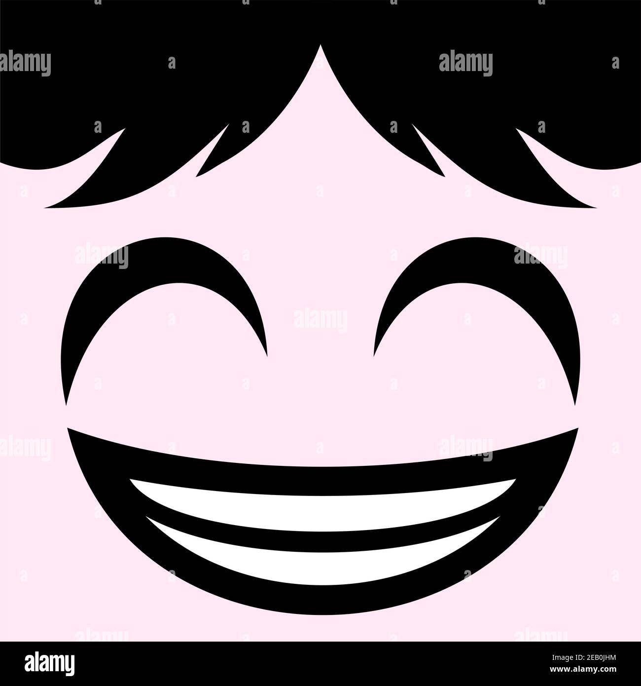 Happy Face Draw Stock Vector Image Art Alamy Happy Face Draw Stock Vector Image Art Alamy