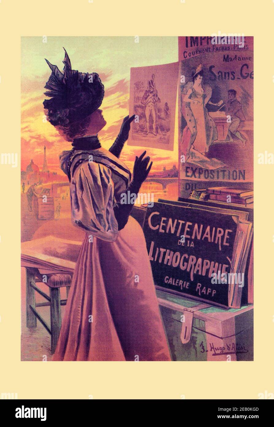 Madame Sans Gene 1895 Stock Photo