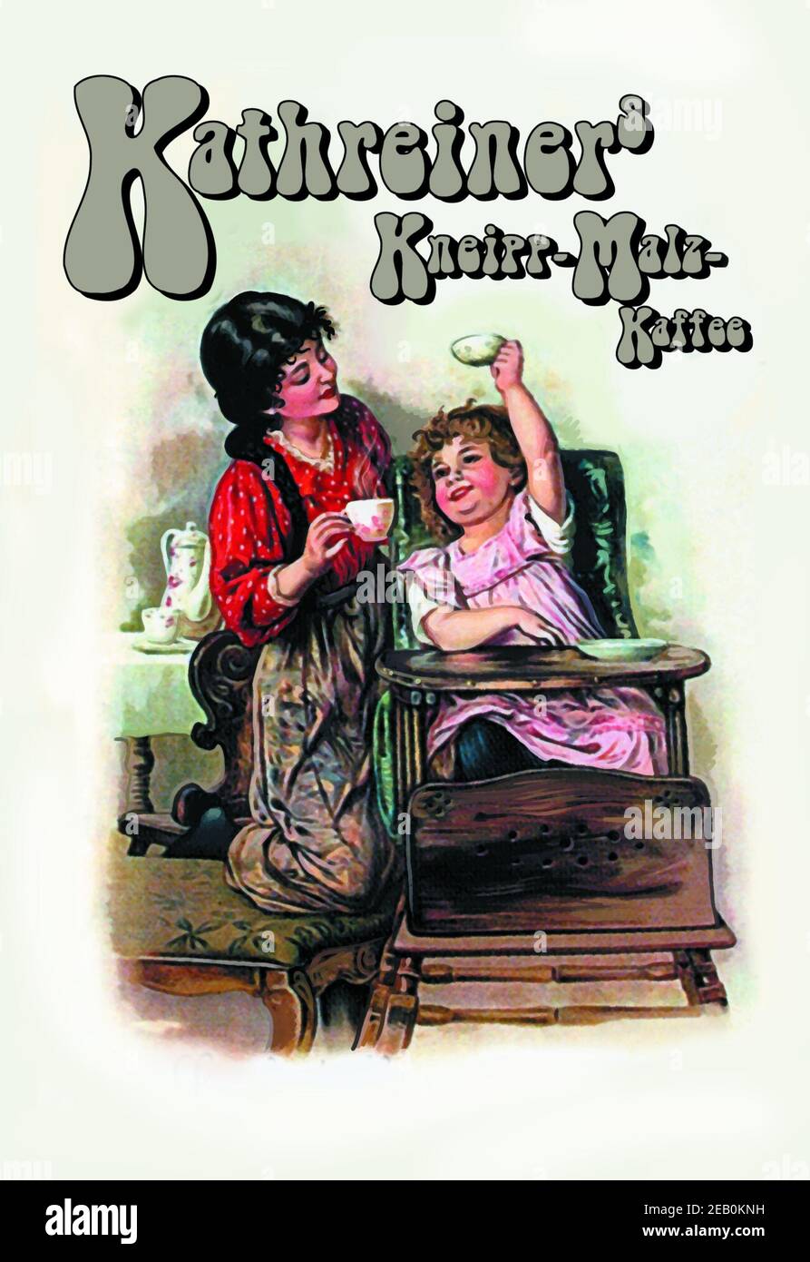 Kathreiner's Kneipp-Malz-Kaffee Stock Photo