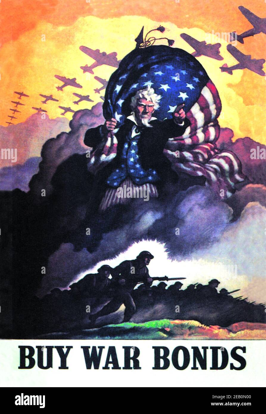 Buy War Bonds Stock Photo Alamy