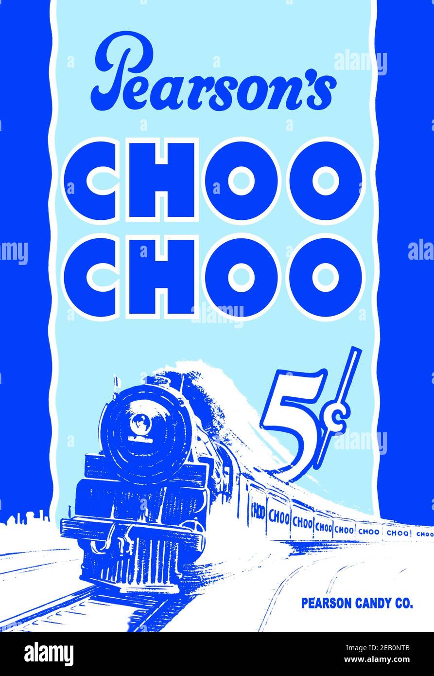 Pearson's Choo Choo Stock Photo