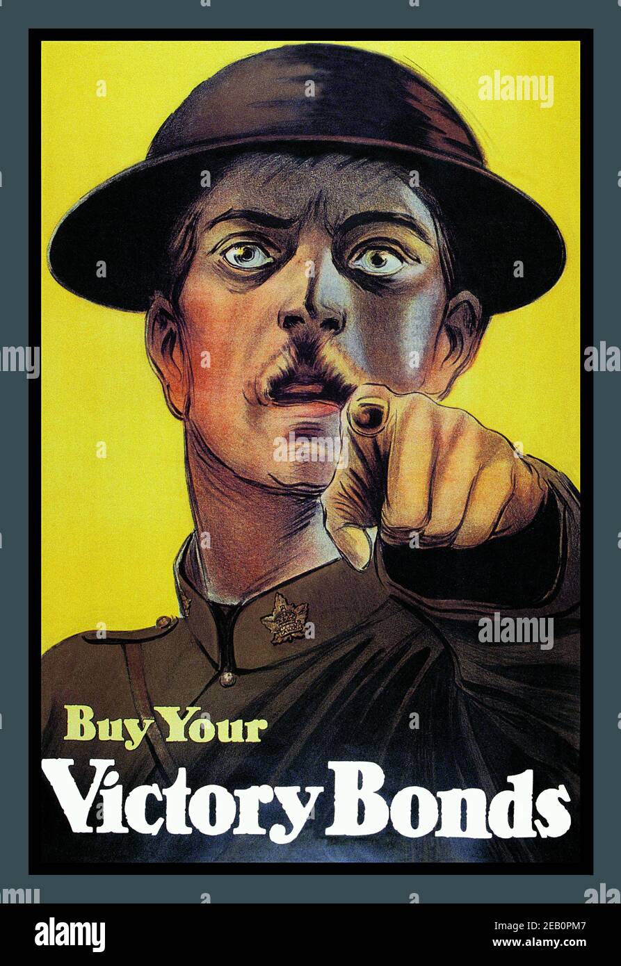 Buy Your Victory Bonds 1915 Stock Photo