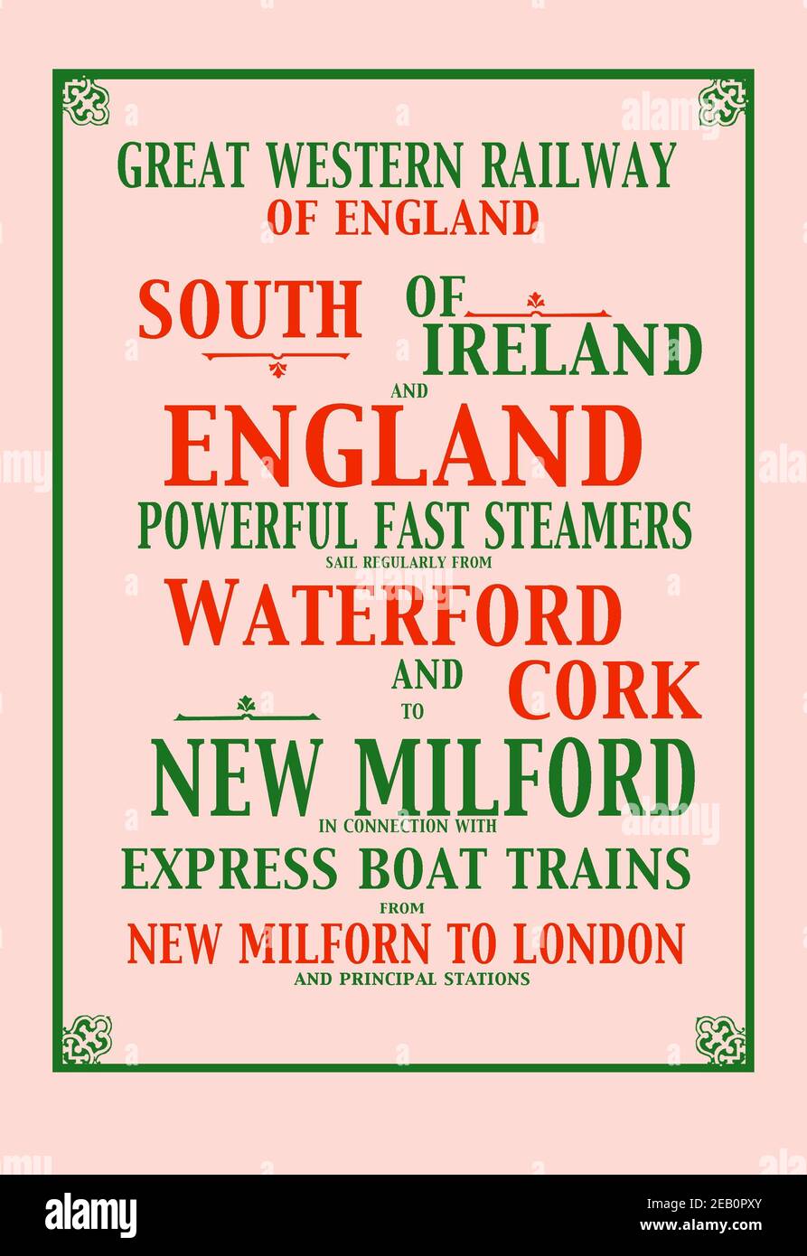 Great Western Railway Stock Photo Alamy