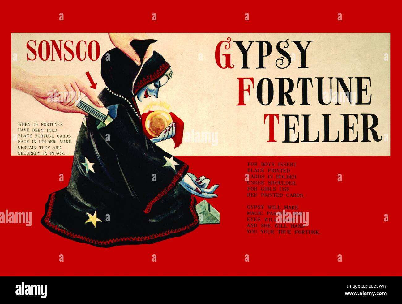 sonsco-gypsy-bank-1950-stock-photo-alamy