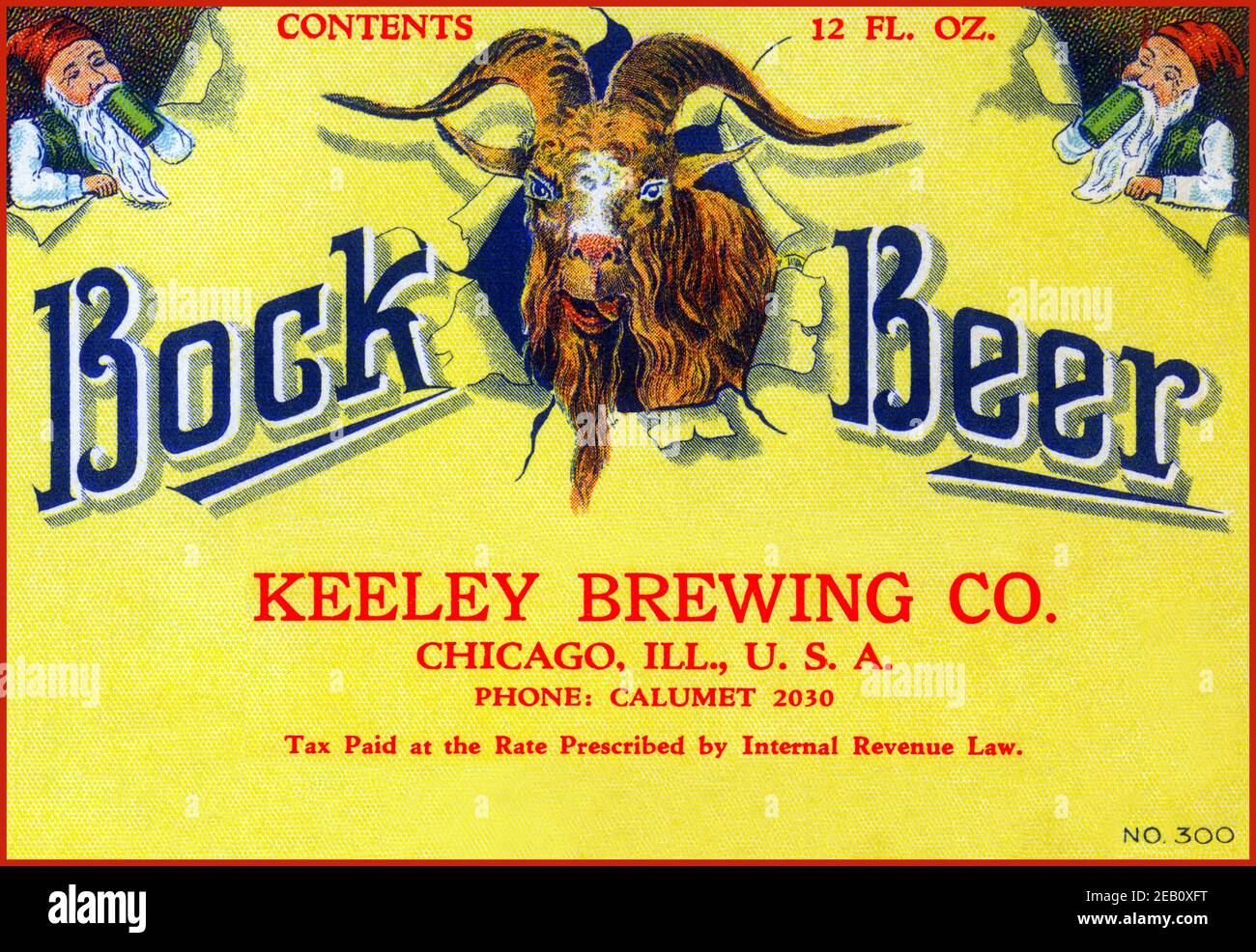 Bock Beer Stock Photo