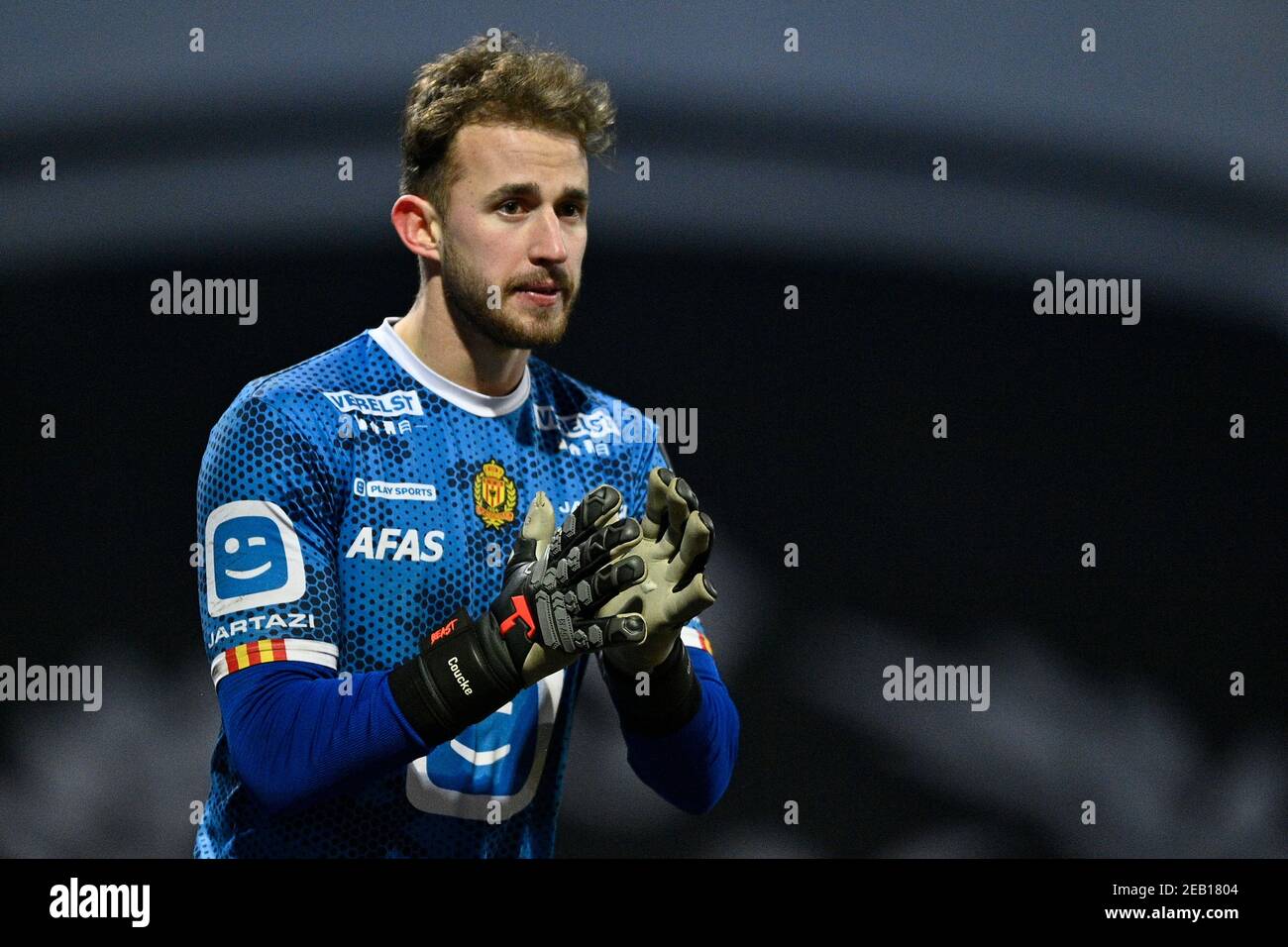 Mechelen S Gaetan Coucke Pictured During A Soccer Game Between K Beerschot Va And Kv Mechelen Both From 1a First Division Thursday 11 February 2021 Stock Photo Alamy