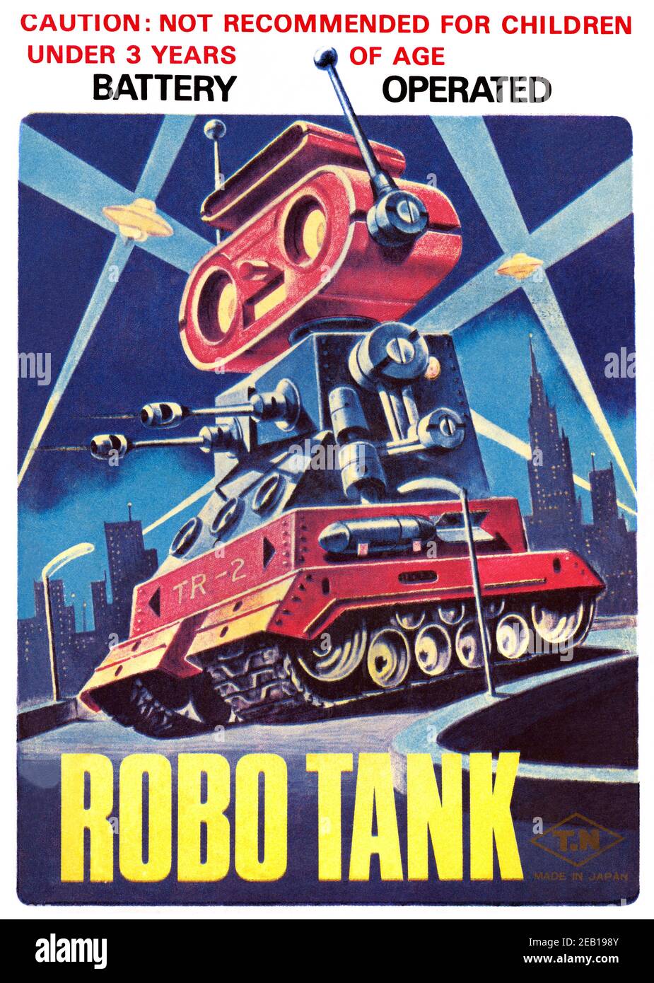 Robo Tank 1950 Stock Photo