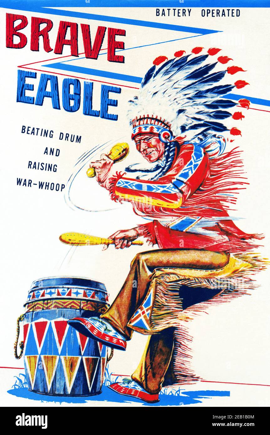 Brave Eagle 1950 Stock Photo