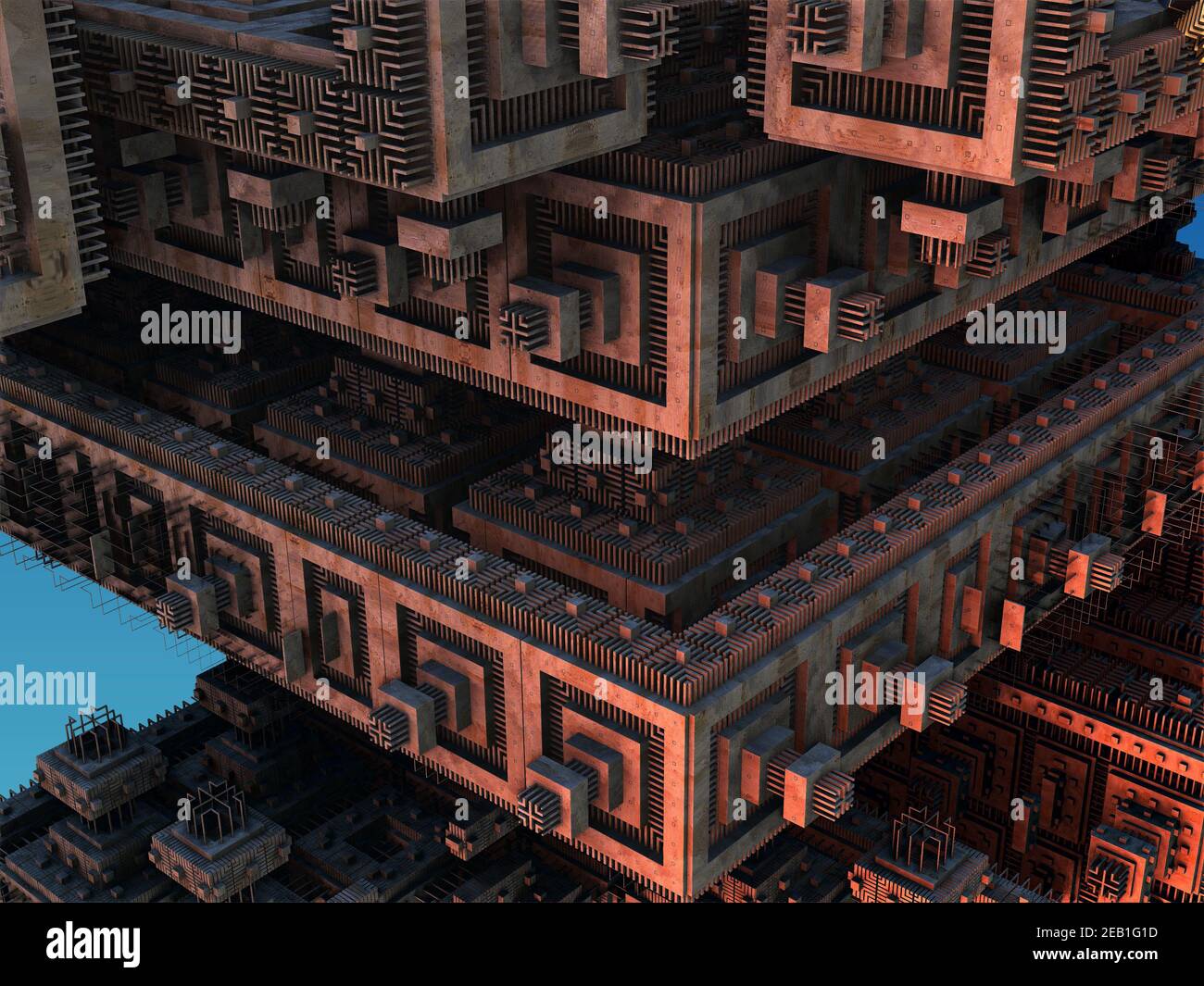 Computer generated 3D illustration artwork Stock Photo - Alamy